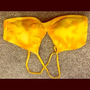 Victoria Secret pink assorted tie die  bikini top